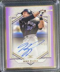 Mike Piazza #DCFA-MPI Baseball Cards 2022 Topps Definitive Framed Autograph Collection Prices