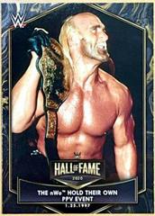 The nWo Hold Their Own PPV Event Wrestling Cards 2021 Topps WWE Hall of Fame Tribute Prices
