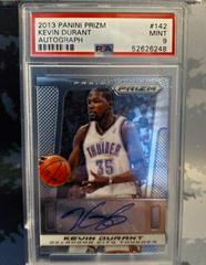 Kevin Durant [Prizm] Basketball Cards 2013 Panini Prizm Autograph Prices
