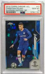 Christian Pulisic [SP] #47 Soccer Cards 2019 Topps Chrome UEFA Champions League Prices