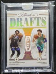 LaMelo Ball / Anthony Edwards #144 Basketball Cards 2022 Panini Flawless Prices