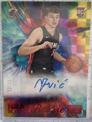 Nikola Jovic [Red] Basketball Cards 2022 Panini Hoops Rookie Ink Autographs Prices