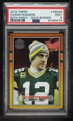 Aaron Rodgers [Gold Border] #T60-AR Football Cards 2015 Topps 60th Anniversary Prices