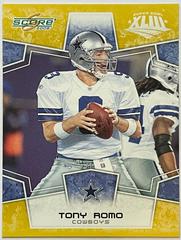 Tony Romo [Super Bowl XLIII Glossy] #77 Football Cards 2008 Panini Score Prices