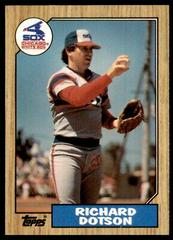 Richard Dotson #720 Baseball Cards 1987 Topps Tiffany Prices