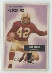 Dick Alban #12 Football Cards 1955 Bowman Prices