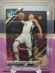 Giannis Antetokounmpo [Holo Silver] #25 Basketball Cards 2019 Panini Clearly Donruss Prices