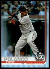 Jorge Polanco [Rainbow Foil] #US10 Baseball Cards 2019 Topps Update Prices