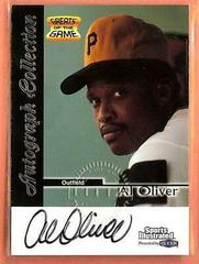 Al Oliver Baseball Cards 1999 Sports Illustrated Greats of the Game Autographs Prices