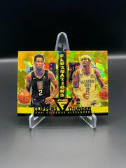 Shai Gilgeous Alexander [Gold Mojo] #15 Basketball Cards 2022 Panini Flux Fluxuations Prices