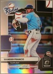 Wander Franco [Holo] Baseball Cards 2022 Panini Donruss Optic The Rookies Prices