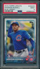 Addison Russell [Blue Jersey] #US220 Baseball Cards 2015 Topps Update Prices