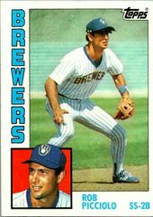 Rob Picciolo #88 Baseball Cards 1984 Topps Prices