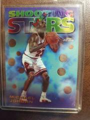 Michael Jordan [Refractor] Basketball Cards 1997 Topps Chrome Season's Best Prices