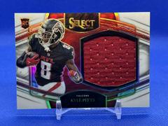 Kyle Pitts [White] #JS-KPI Football Cards 2021 Panini Select Jumbo Rookie Swatch Prices