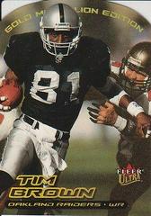 Tim Brown Football Cards 2000 Ultra Prices