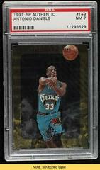 Antonio Daniels #149 Basketball Cards 1997 SP Authentic Prices