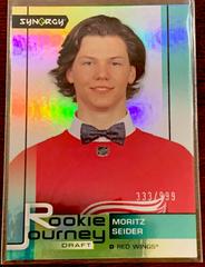 Moritz Seider Hockey Cards 2021 Upper Deck Synergy Rookie Journey Draft Prices