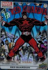 Red Guardian [Red Rainbow] #170 Marvel 2023 Upper Deck Platinum Prices