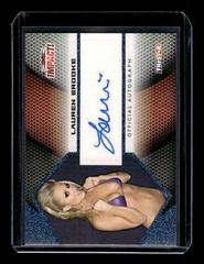 Lauren Brooke [Blue] #IA-38 Wrestling Cards 2009 TriStar TNA Impact Autograph Prices