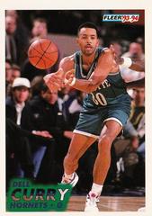 Dell Curry #18 Basketball Cards 1993 Fleer Prices
