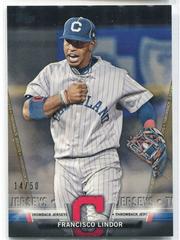 Francisco Lindor [Gold] #S-27 Baseball Cards 2018 Topps Salute Prices