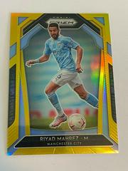 Riyad Mahrez [Gold Prizm] #97 Soccer Cards 2020 Panini Prizm Premier League Prices
