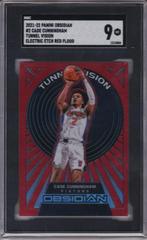 Cade Cunningham [Red Flood] #2 Basketball Cards 2021 Panini Obsidian Tunnel Vision Prices