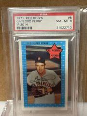Gaylord Perry [IP 2014] #6 Baseball Cards 1971 Kellogg's Prices