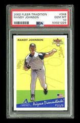 Randy Johnson #348 Baseball Cards 2002 Fleer Tradition Prices