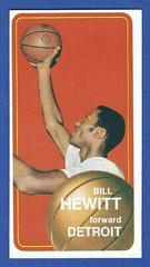 Bill Hewitt Basketball Cards 1970 Topps Prices