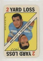 Mike Lucci Football Cards 1971 Topps Game Cards Prices