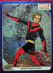 Adam Warlock [Blue Traxx] #99 Marvel 2023 Upper Deck Platinum Prices