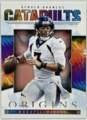 Russell Wilson #CAT-19 Football Cards 2022 Panini Origins Catapults Prices