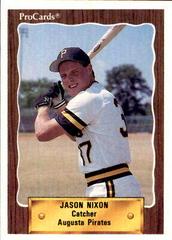 Jason Nixon #2467 Baseball Cards 1990 Procards Prices