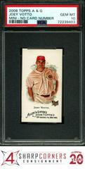 Joey Votto [Mini No Card Number] Baseball Cards 2008 Topps Allen & Ginter Prices