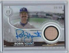 Robin Yount Baseball Cards 2022 Topps Tribute Stadium Signatures Prices