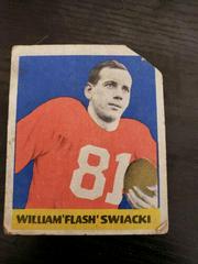 William Swiacki Football Cards 1948 Leaf Prices