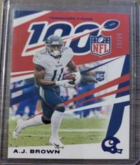A.J. Brown [Blue] #99 Football Cards 2019 Panini Chronicles Prices