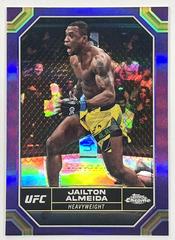 Jailton Almeida [Purple Refractor] #86 Ufc Cards 2024 Topps Chrome UFC Prices
