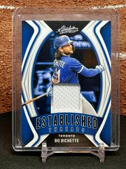 Bo Bichette [Retail] Baseball Cards 2022 Panini Absolute Established Threads Prices