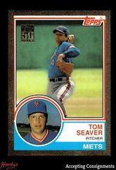 Tom Seaver [1983 Reprint Gold] Baseball Cards 2001 Topps Traded Prices