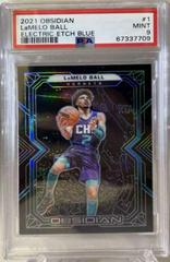 LaMelo Ball [Blue] Basketball Cards 2021 Panini Obsidian Prices