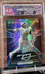 Manny Machado [Psychedelic] Baseball Cards 2022 Panini Chronicles Deep Space Signatures Prices