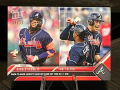 Ronald Acuna Jr. [Red] #369 Baseball Cards 2020 Topps Now Prices