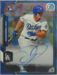Joc Pederson [Blue Refractor] #JPE Baseball Cards 2015 Bowman Chrome Autograph Rookies Prices
