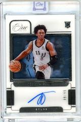 Joshua Primo #RA-JPM Basketball Cards 2021 Panini One and One Rookie Autographs Prices