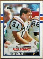 Rick Fenney #16T Football Cards 1989 Topps Traded Prices