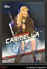 Carmella [Silver Autograph] #18 Wrestling Cards 2016 Topps WWE Divas Revolution Prices