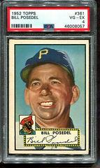 Bill Posedel Baseball Cards 1952 Topps Prices